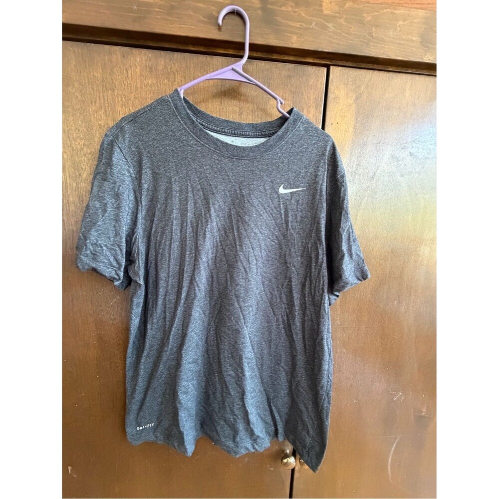 Nike Men’s Short Sleeve Dri-FIT Tee — Charcoal